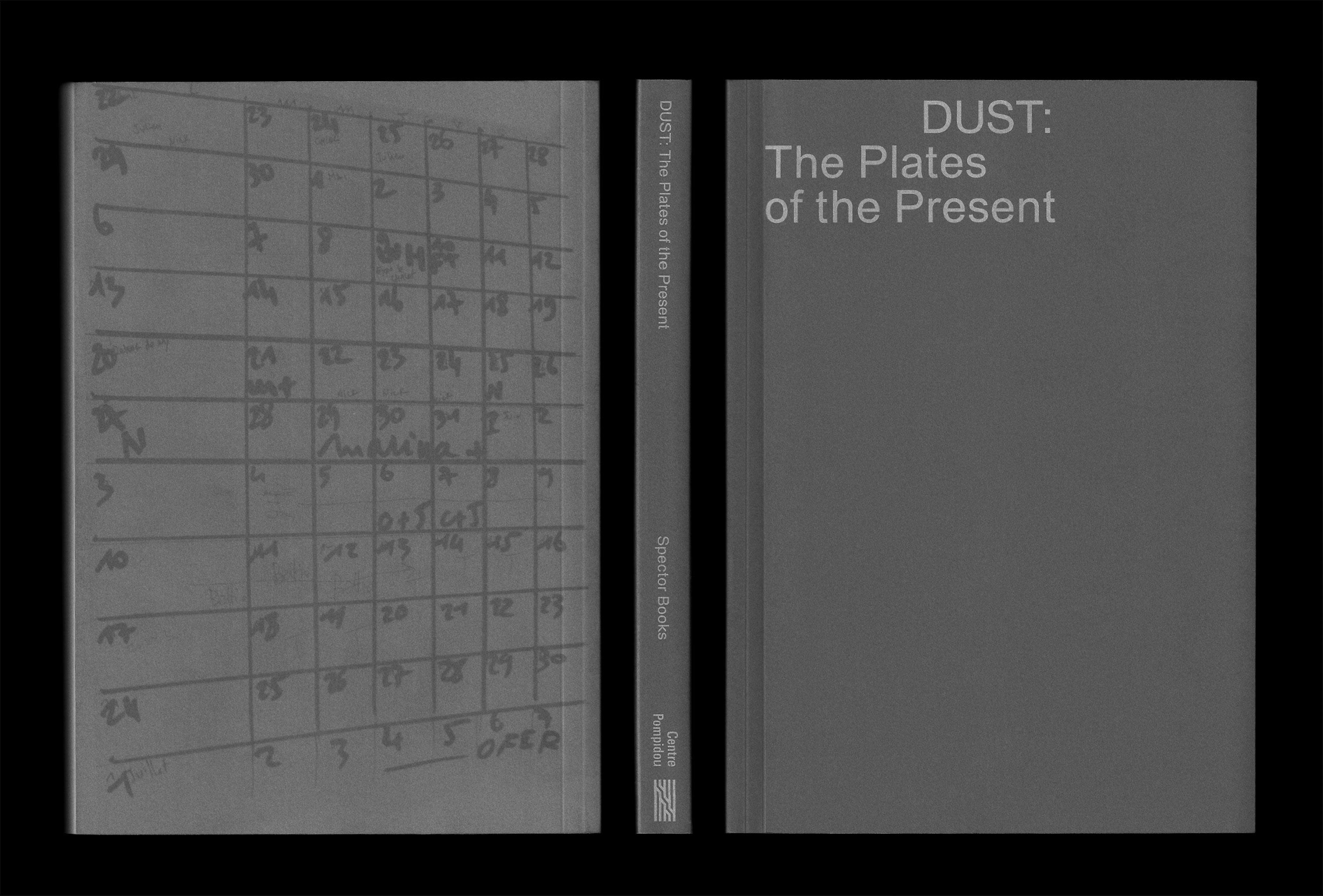 DUST, The Plates of the Present - Publication, Centre Pompidou