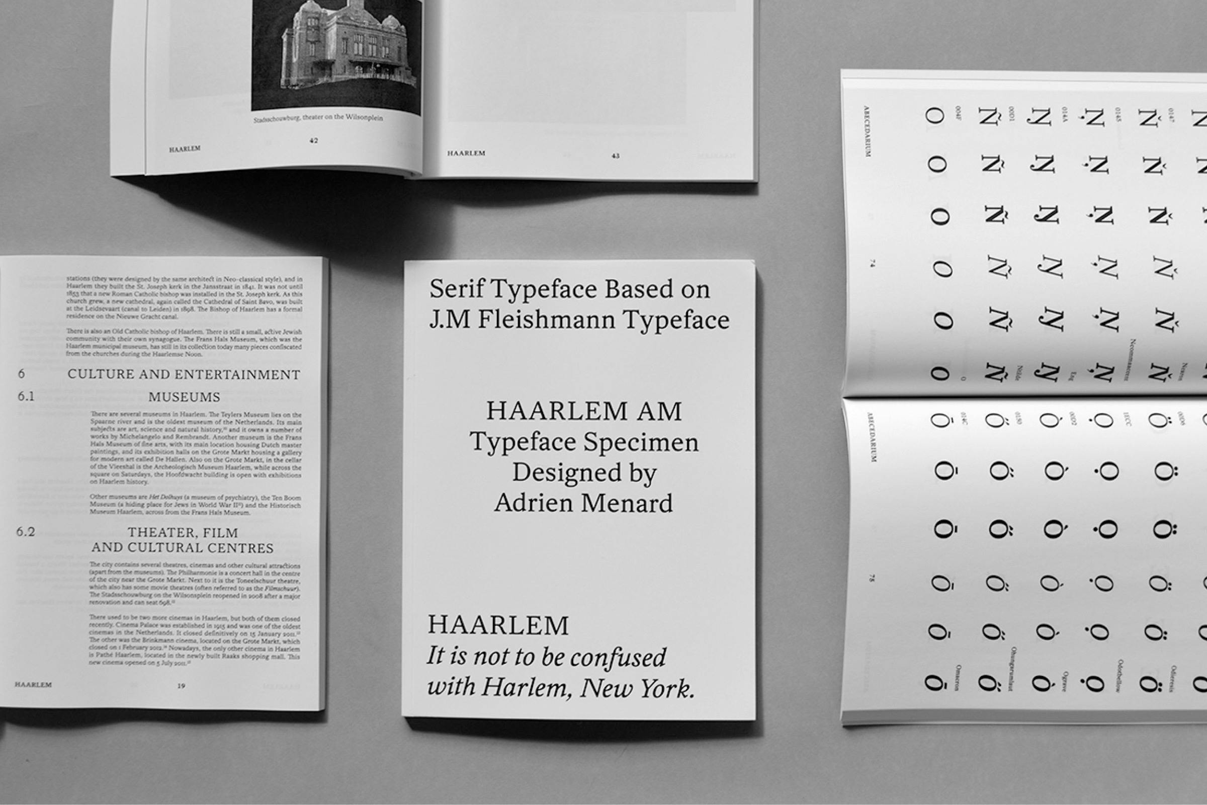 Haarlem - Type Design